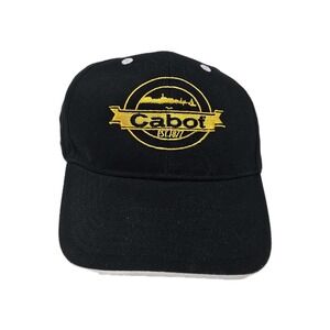 Cabot Premium Woodcare Hat Spell‎ Out Logo Baseball Adjustable Dad Cap